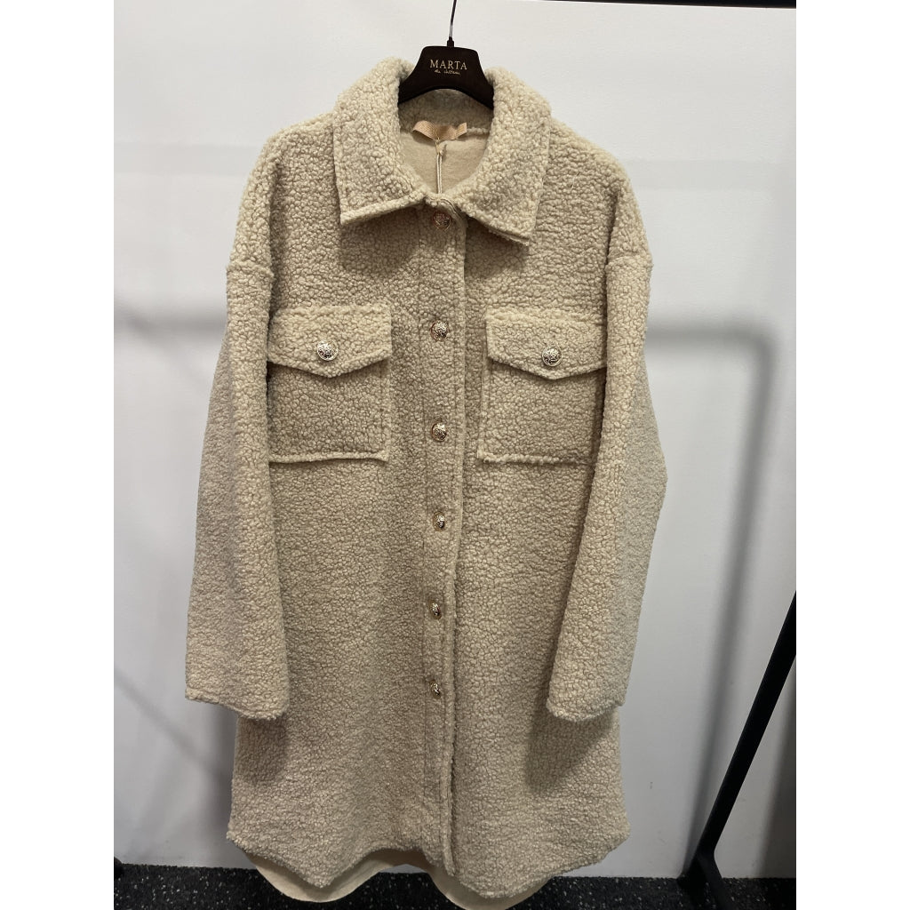 MARTA FRAKKE BEIGE 21391