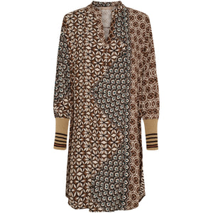 MARTA DRESS MARRONE 25186