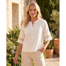 Indlæs billede til gallerivisning PREPAIR BLOUSE ROSALINE OFF WHITE 2966
