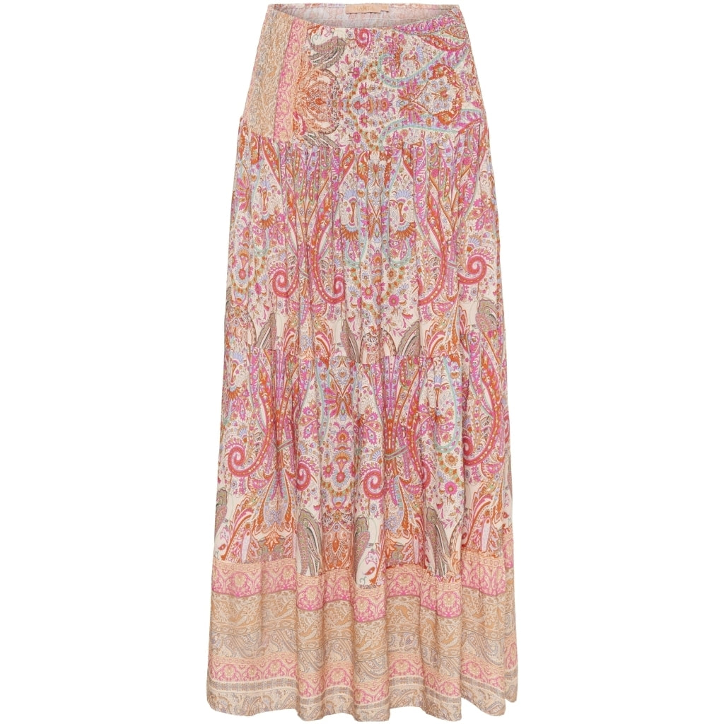 MARTA SKIRT TEEN 5849 BEIGE PRINT 4174 JOSEFINA