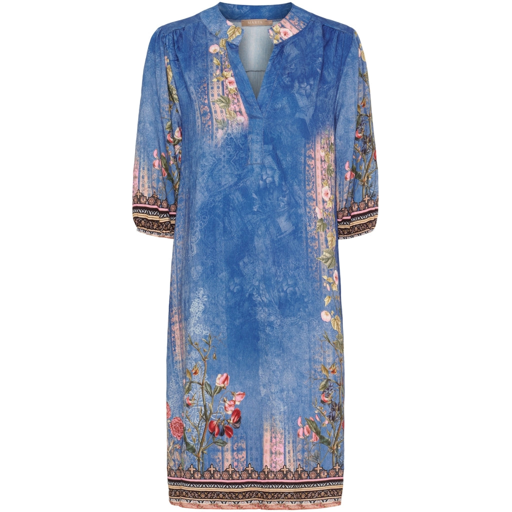 MARTA DRESS 7474 JEANS BLUE