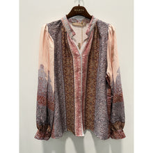 Indlæs billede til gallerivisning MARTA BLOUSE ANNETTE MULTI ROSA 7870
