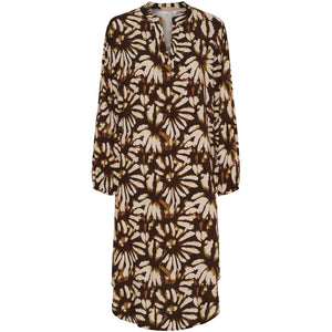 MARTA DRESS BROWN 25186