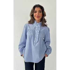 CONTINUE ARIANA SMAL CHECK BLUE/WHITE