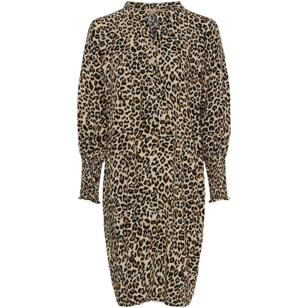 MARTA DRESS EVA BEIGE LEO 5378