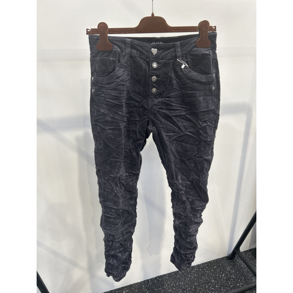 MARTA LINA FLØJLS BUKS DARK GREY 108