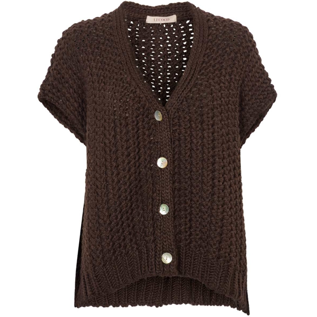 LECOCO STRIK VEST BROWN CHOCO 34842