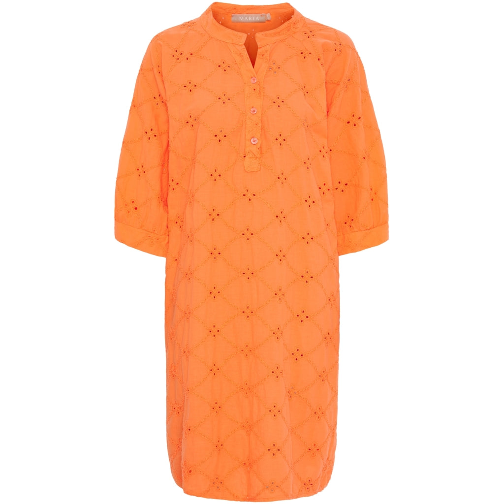MARTA DRESS FELICIA ORANGE 7138