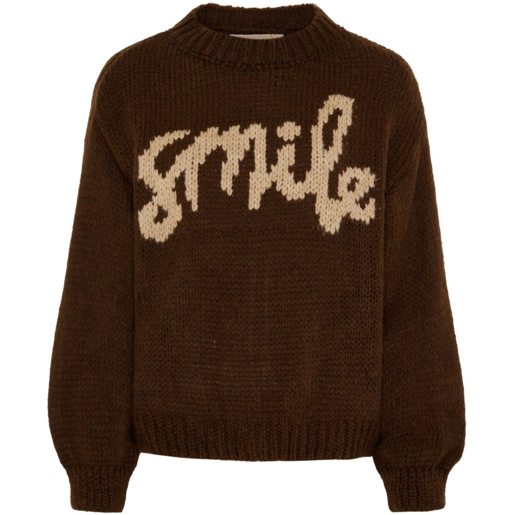 MARTA STRIK BROWN BEIGE SMILE 9580