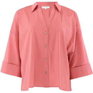 CONTINUE BLOUSE AUGUSTA DUSTY BERRY