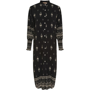 MARTA DRESS MERLE BLACK 4991