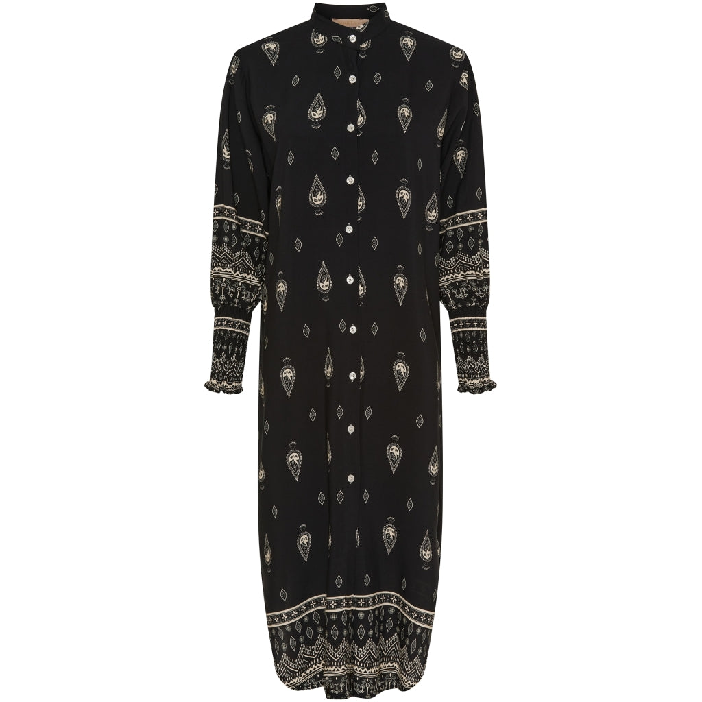 MARTA DRESS MERLE BLACK 4991