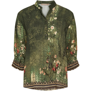 MARTA BLOUSE ARMY 7527