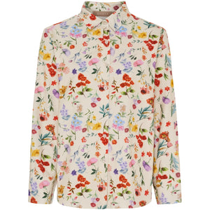 MARTA SHIRT 258042 BEIGE BABY FLØJL