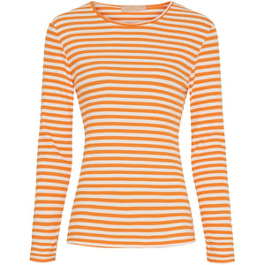 MARTA TEE_ ORANGE/WHITE 49066