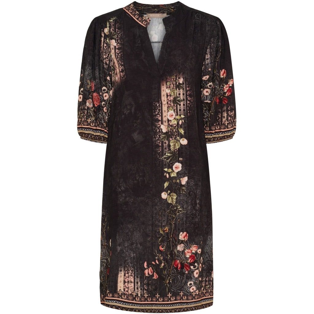 MARTA DRESS 7474 NERO