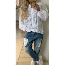 Indlæs billede til gallerivisning QNUZ SHIRT PRICILA LUX BLONDE WHITE

