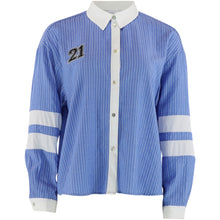 Indlæs billede til gallerivisning CONTINUE SHIRT ALLY 21 BLUE STRIPE
