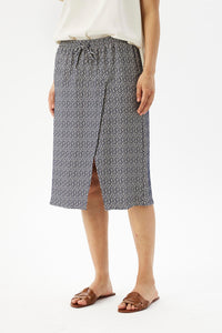 IN FRONT SKIRT SENSA NAVY
