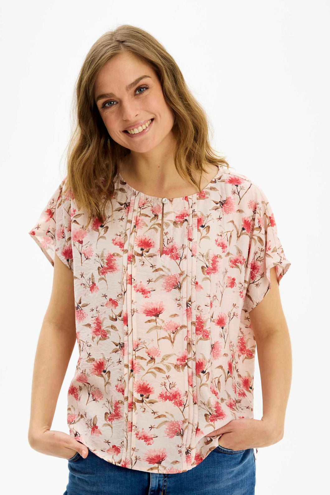 IN FRONT BLOUSE BABETTE ROSE