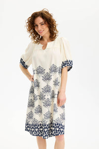 IN FRONT LOTUS DRESS