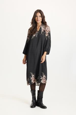 IN FRONT DRESS MILLER CAFE LATTE