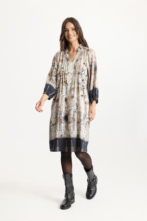 IN FRONT DRESS SUZAN NATURE