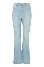 Indlæs billede til gallerivisning PULZ JEANS BECCA BOOTCUT LEG LIGHT BLUE
