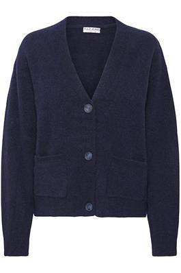 PULZ CARDIGAN ASTRA NAVY