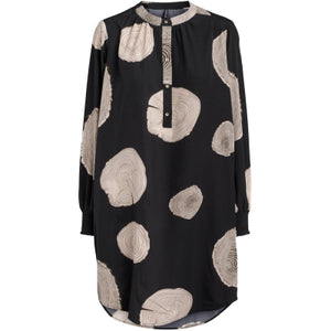 PREPAIR DRESS TABITTA BLACK/BEIGE