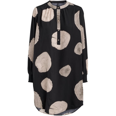 PREPAIR DRESS TABITTA BLACK/BEIGE