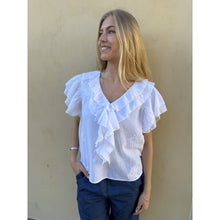 Indlæs billede til gallerivisning CONTINUE BLOUSE IGNES FRINGLES YELLOW 15209
