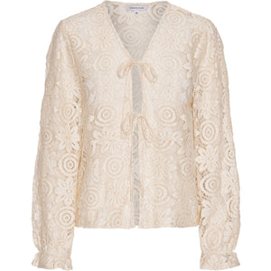 CONTINUE ELINA BIG LACE OFF WHITE