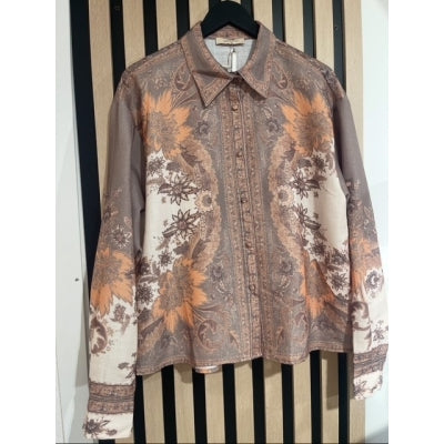 LECOCO BLOUSE TAUPE 34875