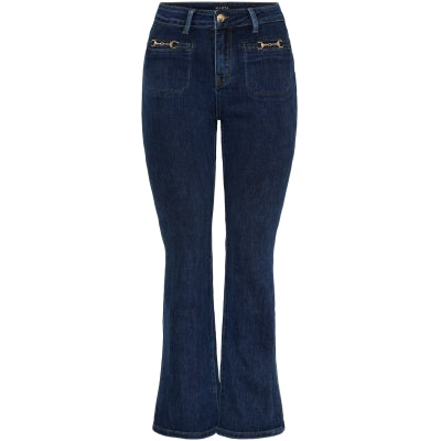 MARTA JEANS JEANETT DEMIN BLUE MED GULD BISLER