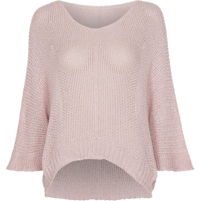 MARTA DU CHATEAU STRIK BLUSE OLD ROSA 7010
