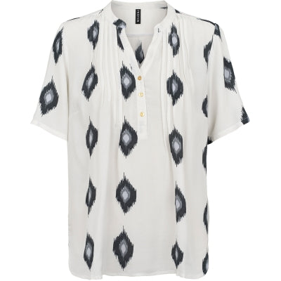 PREPAIR BLOUSE BELINDA OFF/WHITE BLUE