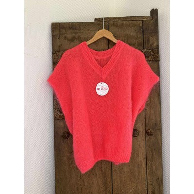 NOT SISTERS STRIK VEST NEON PINK AURORA 3050