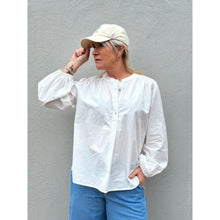 Indlæs billede til gallerivisning GASPAR POPLIN SHIRT LÆSØ WHITE 2501342
