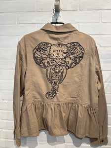 CONTINUE JACKET SANDRA SAND
