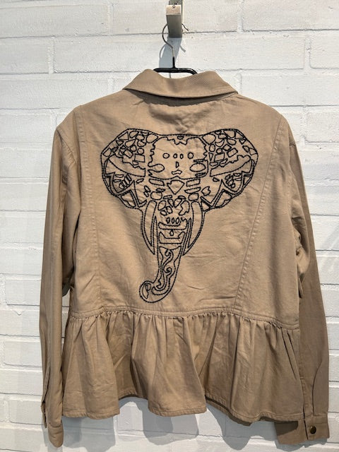 CONTINUE JACKET SANDRA SAND