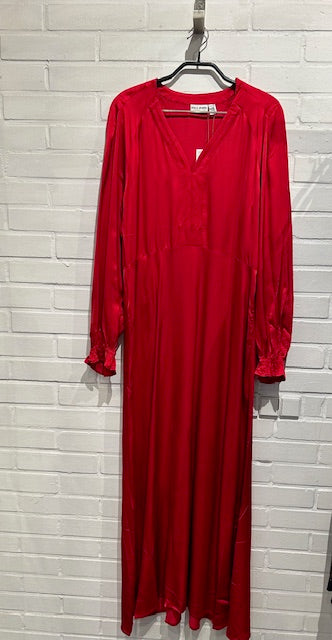 PULZ DRESS CASSY RED