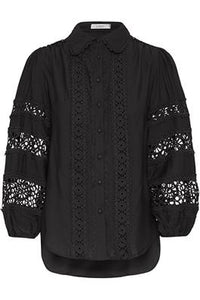 SORBET BLOUSE BISOU JET BLACK 22100826