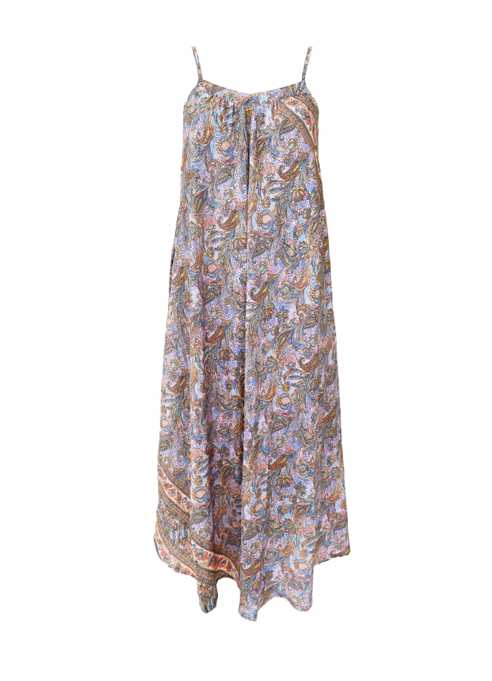 BLACK COLOUR LUNA VEA STRAP DRESS BLUSH TROPIC 39143
