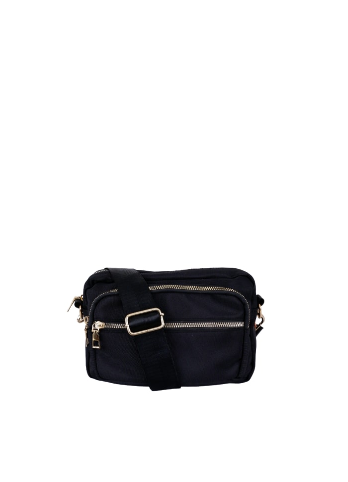 BLACK COLOUR VANDA CROSSOVER BAG BLACK 9262