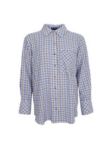 Indlæs billede til gallerivisning BLACK COLOUR SHIRT WALTER CHEQUERED L:BLUE

