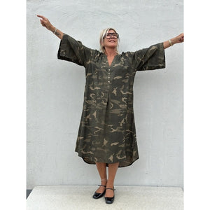 GASPAR DRESS MUMBAI CAMOFLAGE