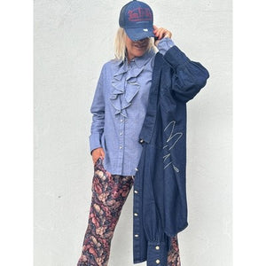 GASPAR SHIRT MADISON CHAMBRAY BLUE 2407315