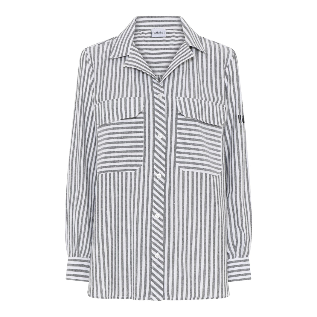 HUMBLE SHIRT GRACE BLACK COMBI