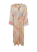 Indlæs billede til gallerivisning BLACK COLOUR DRESS LUNA V-NECK POPPY ROSE 39240
